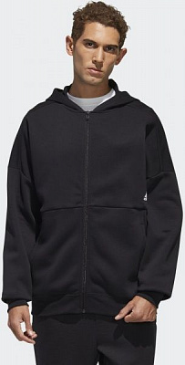 Джемпер Adidas M MHS WRD FZSWT GE0384 р. XL чорний