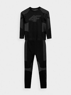 Комплект термобелья 4F J4Z20-JBIMB400-20S 164 черный