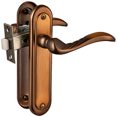 Защіпка врізна з ручками  Linde А-2001SP MACC бронза/