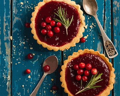 Картина за номерами Брусничний кошик 12009-AC 40х50 см ArtCraft