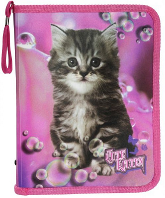 Папка для зошитів об’ємна Cute Kitten&quot 5627C CLASS