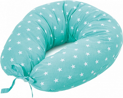 Подушка для кормления Baby Veres Smiling animals мятный 165x70 см 301.10 