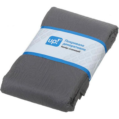 Покривало Underprice сталевий 140x220 см
