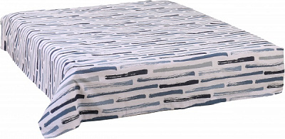 Простынь Brest 230x240 см белый с принтом Today 