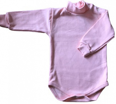 Боди для девочки Моя планета р.68 персиковый Б2306-1 