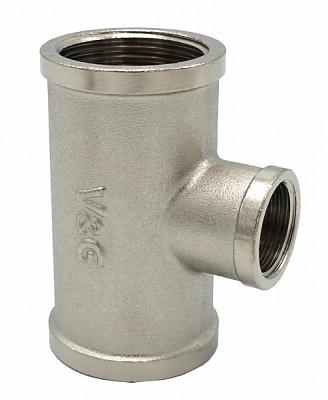 Тройник редукционный ВВВ V&G VALOGIN 3/4''х1/2''х3/4'' VG-202201