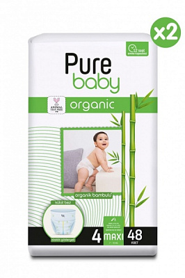 Підгузки-трусики Pure Baby Pants 4 7-14 кг 48 шт.