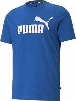 Футболка Puma ESS LOGO TEE PUMA ROYAL 58666658 р.S синий