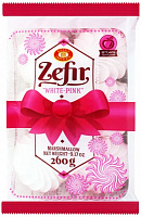 Зефір Бісквіт-шоколад Біло-рожевий 260 г