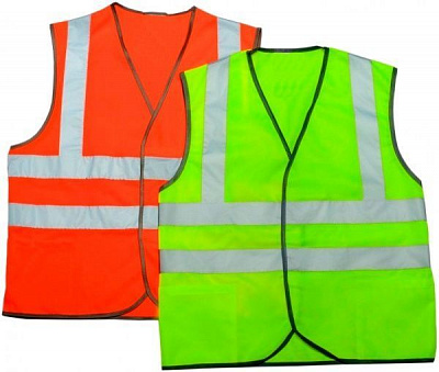 Жилет сигнальный р. 48-50 рост универсальный в ассортименте