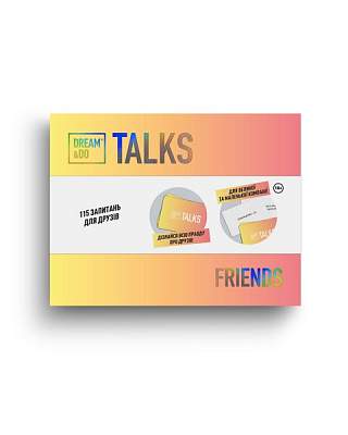 Игра разговорная «1DEA.me DREAM&DO Talks Friends (укр.)»