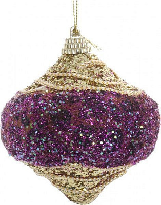 Елочная игрушка Волчок 10 см 500129G8 