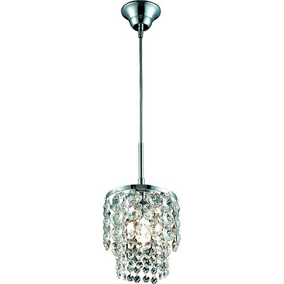 Люстра подвесная Altalusse 1x60 Вт E14 хром INL-1086P-01