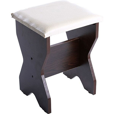 Табурет Компанит Т-1 слоновая кость / венге 