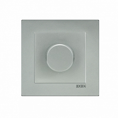 Механизм светорегулятора EXEN Karell 800 Вт 20 IP серебряный 290-001002-225