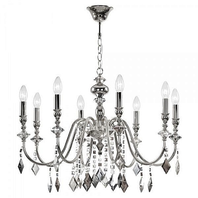 Люстра підвісна Victoria Lighting Antonia/SP8 8x40 Вт E14 хром