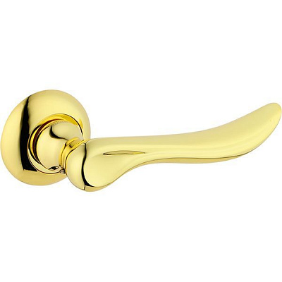 Ручка на розетке MVM Z-1295 полированная латунь