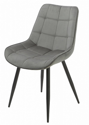 Стул Special4You Damask E6477 темно-серый/черный
