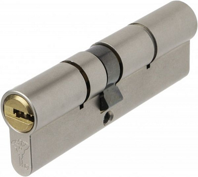 Цилиндр Mul-T-Lock 7х7 45x55 ключ-ключ 100 мм никель