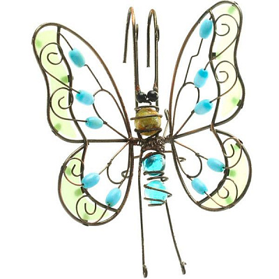 Декор для рослин Engard Метелик блакитний (BF-08)