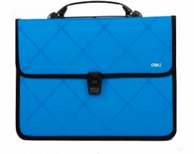 Портфель 39634Е микс 1отделение А4 на замке Magic Cube Line Deli 