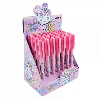 Ручка масляная KITE Hello Kitty синяя 