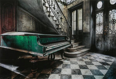 Картина на стекле try Piano 120x80 см Styler GL-00810 