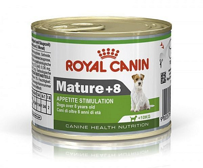 Корм Royal Canin для собак MATURE +8 банка 195 г