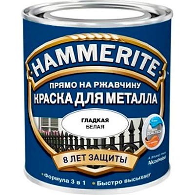 Емаль Hammerite білий 0,75л