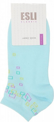 Носки ESLI CLASSIC 075 р. 23 бирюзовый 