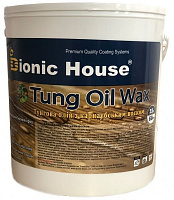 Масло тунговое Bionic House с карнаубским воском 0,25 л