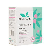 Порошок для машинной и ручной стирки DeLaMark с ароматом личи 1 кг 