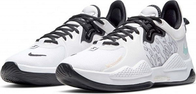 Кроссовки Nike PG 5 CW3143-100 р.US 12 белый