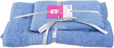 Набір рушників махрових сизий UP! (Underprice)