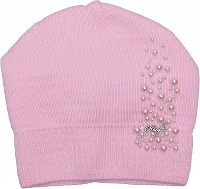 Шапочка детская для девочки Luna Kids р.50-52 розовый 2313 