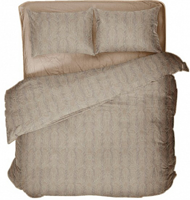 Комплект постельного белья семейный Avinon бежевый Luna 