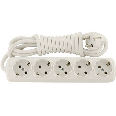 Удлинитель Viko Leylak 0055 5 гнезд 5 м
