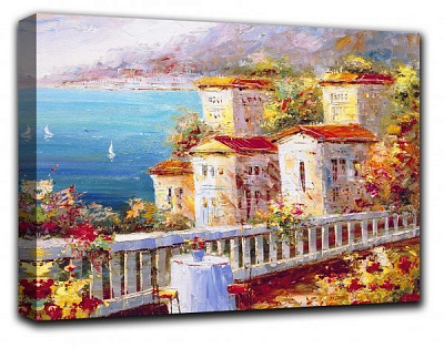 Репродукция Sea View2 60x80 см RozenfeldArt 