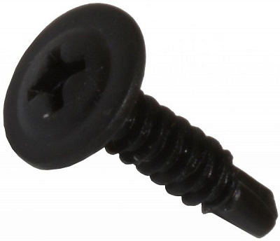 саморез с пресс-шайбой со сверлом фосфатированный 4,2x16 мм вес Expert Fix