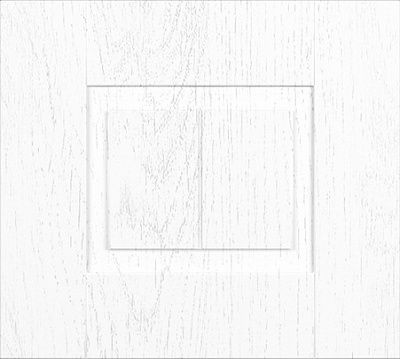 Фасад для кухни Грейд-Плюс Белая текстура супермат № 205 355х396 н/св Осло