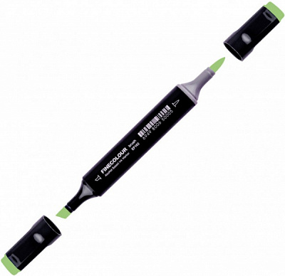 Маркер спиртовой FINECOLOUR EF102-453N зеленовато-салатовый 