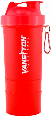 Шейкер 500 мл червоний 698212 AW2324 Vansiton