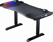 Стіл комп'ютерний Cougar MARS USB 3,0 / Audio хаб, RGB підсвічування, регулювання висоти