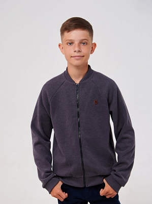 Бомбер для хлопчика Smil р.152 графіт 116578