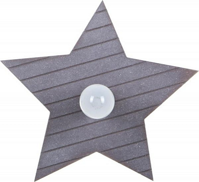 Світильник Nowodvorski 9376 Toy-star 1x40 Вт E14 сірий Star