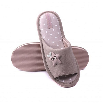 Тапки домашние Twins HS-VL Pink Star р. 36-37 розовый 