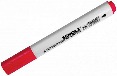 Маркер SCHOLZ для сухостиральних дощок 1-2 мм червоний
