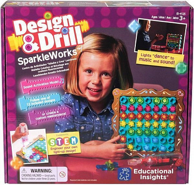 Навчальний ігровий набір Educational Insights Крути та сяй EI-4125