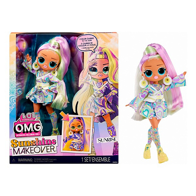 Игровой набор L.O.L. SURPRISE! Кукла серии O.M.G. Sunshine Makeover Санрайз 589433