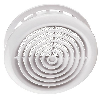 Диффузор Вентс МВ 100 ПФ 1691 пластик белый 